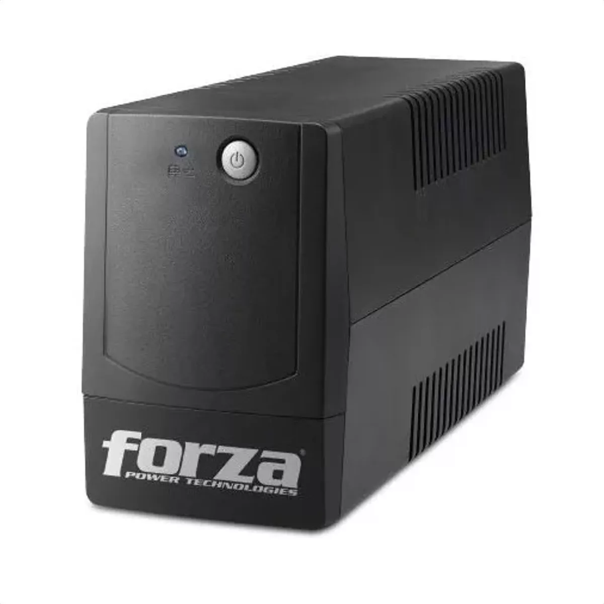 UPS Interactiva Forza BT-751 de 750VA vista frontal en ángulo