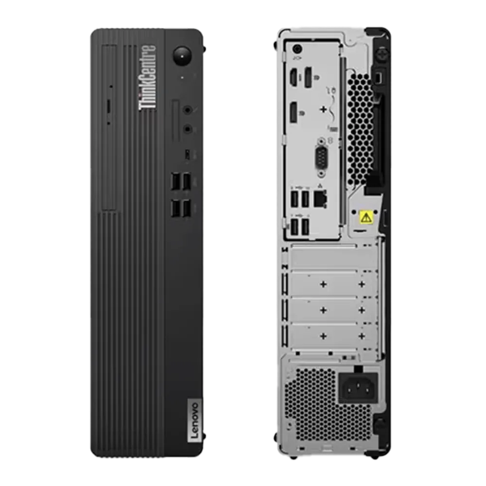 PC SFF Lenovo ThinkCentre M70S - Vista Frontal y Trasera PC SFF Lenovo ThinkCentre M70S - Vista Frontal y Trasera