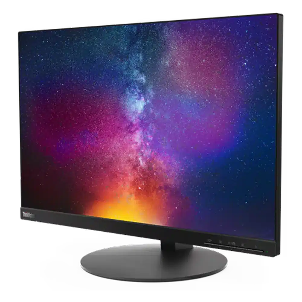 ThinkVision T23d10 CT1 01 - Vista Derecha Ángulo Monitor ThinkVision T23d10 CT1 01 - Vista Derecha Ángulo, monitor ajustable