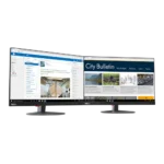 ThinkVision T23d-10 CT1 01 - Vista Doble Monitor, monitor con ajuste de altura