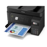 Epson EcoTank L5590 C11CK57301 - Vista Derecha Ángulo. impresora de oficina, impresora empresarial, multifuncional para oficina