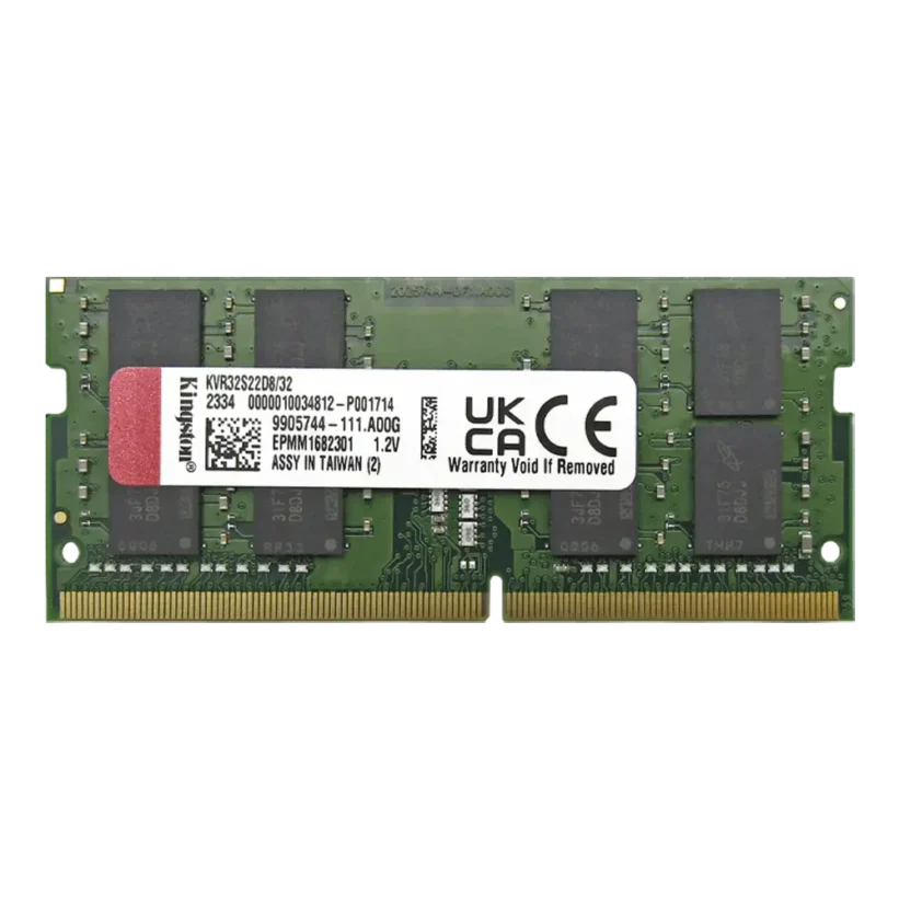 Memoria RAM Kingston 32GB DDR4 - Vista Frontal