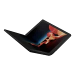 Portátil ThinkPad X1 Fold Gen 1 - Vista Abierto levemente plegado en angulo