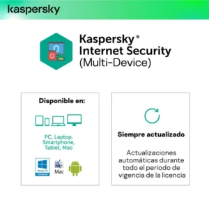Licencia Antivirus Kaspersky Internet Security - Multi Device 2
