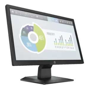 Monitor HP P204v de 19.5 - Vista Ángulo Izquierdo