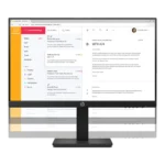 Monitor HP P24h G4 - Vista Frontal Altura Ajustable