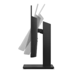 Monitor HP P24h G4 - Vista Lateral Izquierda Diferentes Ángulos