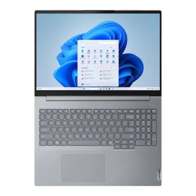 Portátil Lenovo ThinkBook 16 G8 IRL - Vista Frontal Abierto Completamente 180 grados