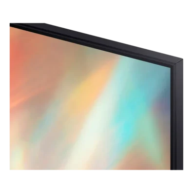 TV Samsung 50 Pulgadas 4K Business BE50A-H – Señalización Digital 16-7 - Vista Frontal Detalle Esquinas