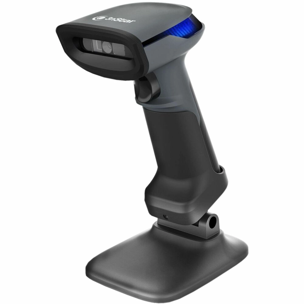 3nStar SC420 Escáner de Códigos de Barras 2D con Base Autosense Gris/Negro - Lectura ultrarrápida para retail, gobierno y salud