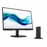 HP Pro Mini 260 G9 con monitor HP 324pf de 23,8 pulgadas Full HD