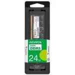 ADATA DDR5 SO-DIMM 24GB 5600MHz AD5S560024G-S - Más velocidad y memoria para tu portátil