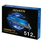 SSD ADATA LEGEND 710 512GB NVMe M.2 - Velocidad PCIe Gen3 para Creativos Exigentes
