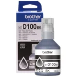 Brother BTD100BK Botella de Tinta Negra 7500 Páginas - Recarga sin manchas para impresión profesional