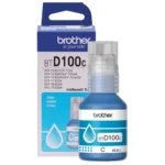 Brother BTD100C Botella de Tinta Cián Ultra Alto Rendimiento - Imprime hasta 5.000 páginas sin interrupciones