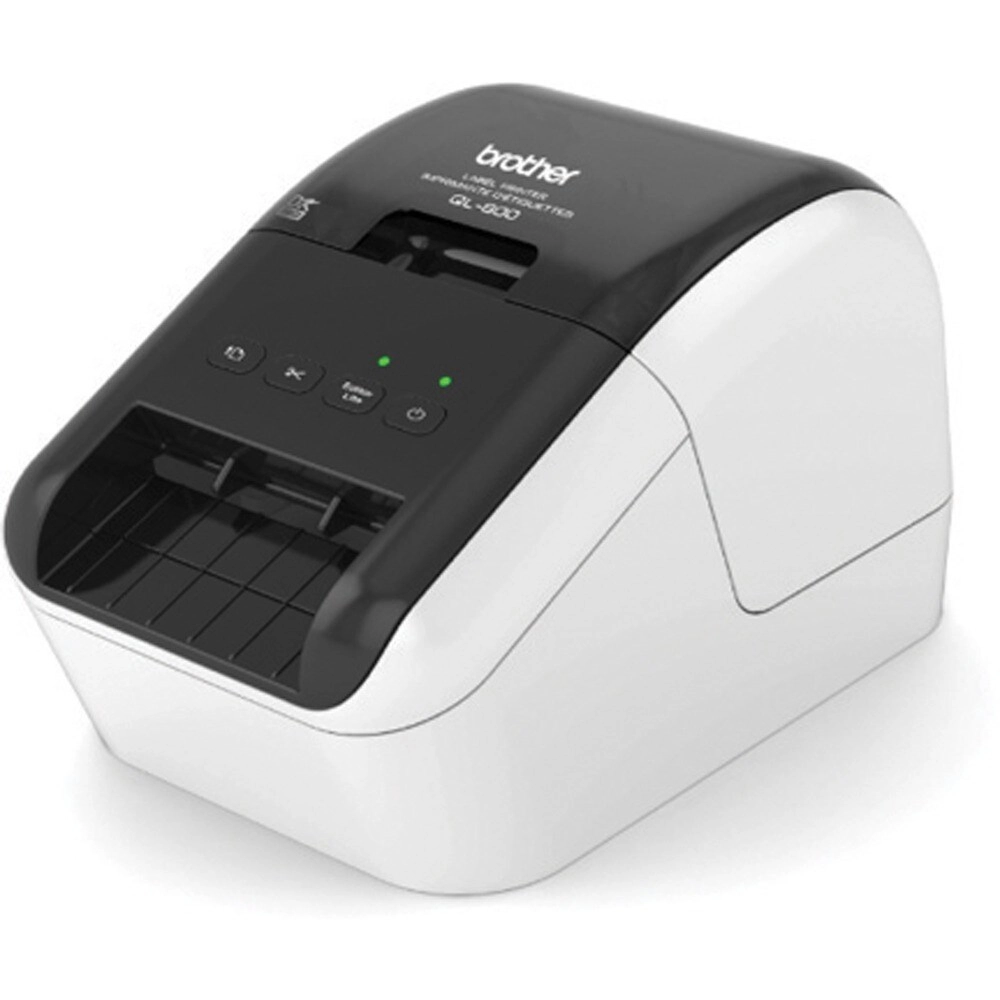 Brother QL800 Impresora de Etiquetas Profesional - Impresión Rápida en Negro y Rojo