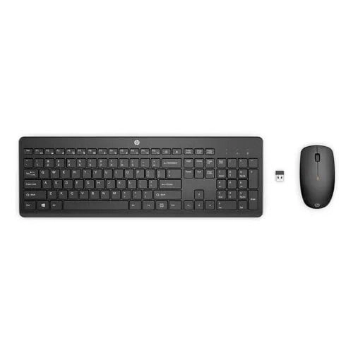 HP 235 Combo Teclado y Mouse Inalámbrico Negro - Escribe más, te distraigas menos