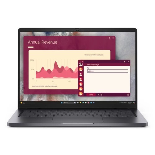 Dell Pro 14 PC14250 Core 5 120U 16GB RAM 512GB SSD Negro - La laptop profesional ultradelgada para trabajar sin límites