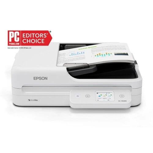 Epson DS-1760WN Escáner Dúplex ADF 600 dpi Wi-Fi Blanco - Digitaliza tu oficina sin cables ni complicaciones