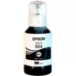 Tinta Original Epson T504120-AL Negra 70ml - Rendimiento 7,500 páginas para L4150/L4160