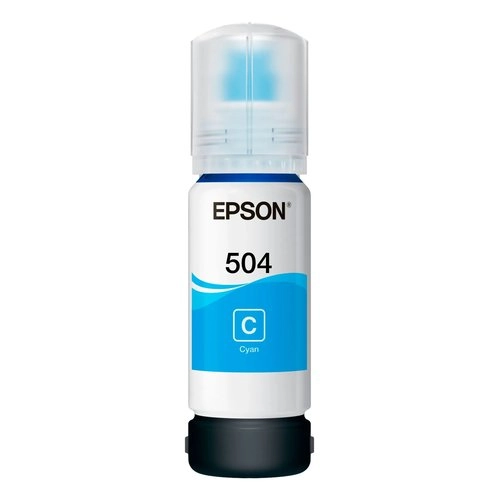 Tinta Original Epson T504220-AL Cyan - 6000 páginas de impresión brillante garantizada