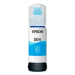 Tinta Original Epson T504220-AL Cyan - 6000 páginas de impresión brillante garantizada