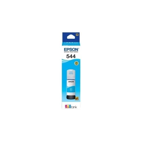 Tinta Original Epson T544220-AL Cian EcoTank - Rendimiento 75,000 páginas Garantizado