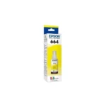 Tinta Original Epson T664 Amarilla 70ml para Impresoras EcoTank L200/L210/L355 - Máximo Rendimiento
