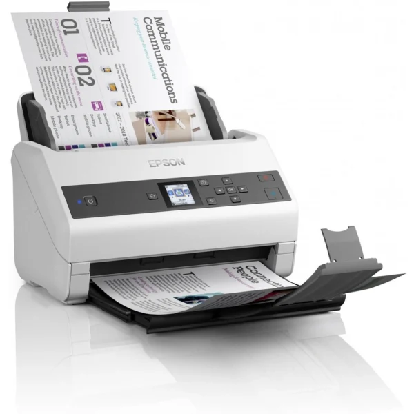Epson WorkForce DS-870 Escáner Profesional 65ppm Dúplex para Alta Productividad