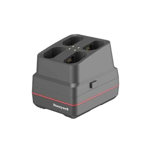 Honeywell CK67 Cargador 4 Bahías CK6X-BC-4BAY-0 - Carga simultánea para operaciones sin pausa