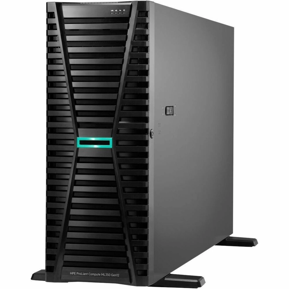 HPE ProLiant ML350 Gen12 Xeon 6505P 64GB DDR5 960GB SSD Torre 4U - El servidor empresarial que crece contigo