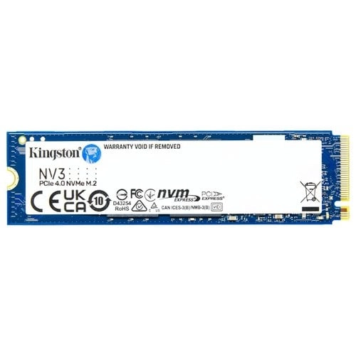 Kingston NV3 SSD M.2 PCIe 4.0 1TB - Almacenamiento Ultrarrápido para PC y Laptop