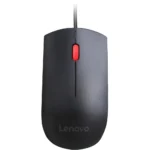 Mouse USB Lenovo Essential - Mouse Ergonómico 1600DPI para Uso Prolongado y Máxima Precisión