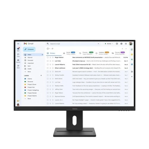 Lenovo ThinkVision E27-40 27" IPS Full HD 100Hz Raven Black - El monitor profesional que cuida tu vista y potencia tu productividad