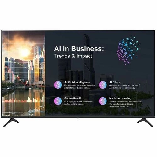 LG 43PK640S 43" UHD 4K webOS 25 Negro - Señalización digital profesional para espacios de alto impacto