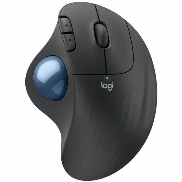 Logitech ERGO M575S Trackball Inalámbrico Ergonómico con Clics Silenciosos