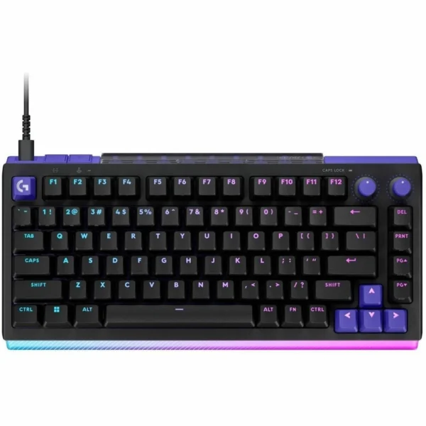 Logitech G512 X 75 Teclado Gaming Mecánico RGB Negro - Domina cada partida con switches intercambiables