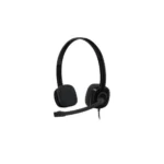 Logitech H151 Auriculares Estéreo con Micrófono Cancelador de Ruido - Conexión Universal 3.5mm