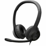 Logitech H390 USB-C Midnight Black 197g Estéreo Digital - Audífonos con micrófono para trabajo y reuniones sin complicaciones