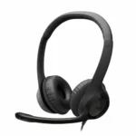Logitech H390 USB-C Midnight Black 197g Estéreo Digital - Audífonos con micrófono para trabajo y reuniones sin complicaciones