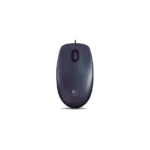Mouse Logitech M90 USB Plug & Play - Mouse Óptico Ergonómico para PC y Laptop