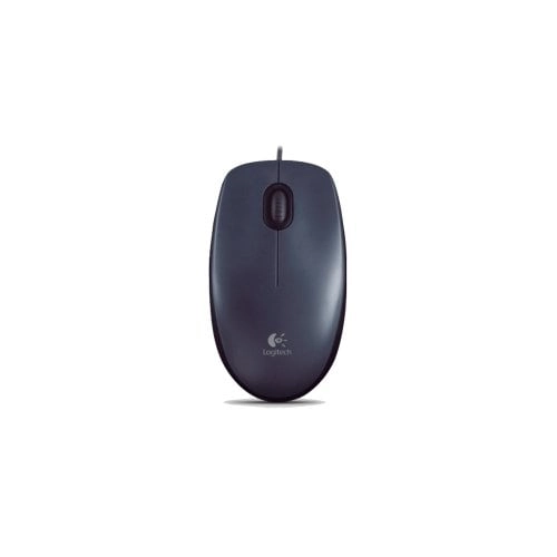 Mouse Logitech M90 USB Plug & Play - Mouse Óptico Ergonómico para PC y Laptop