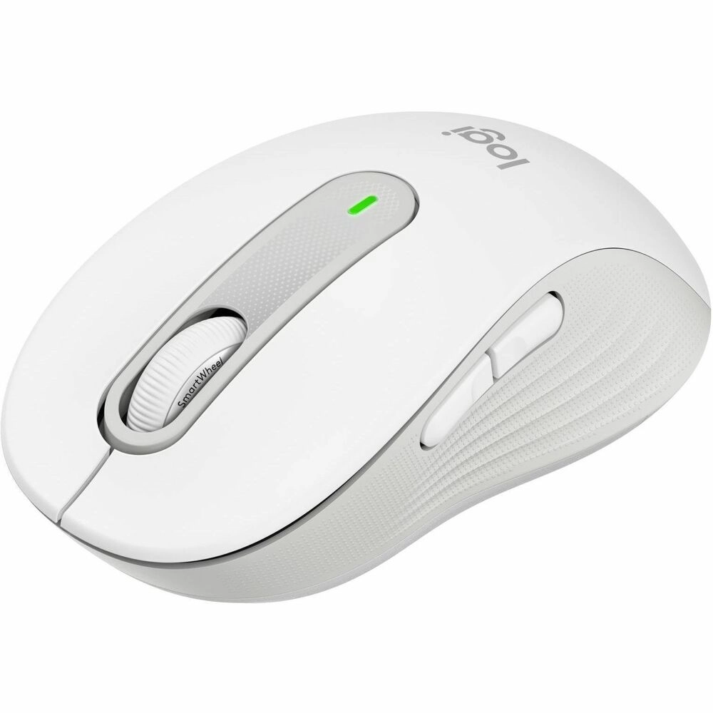 Logitech Signature M650 Mouse Inalámbrico Ergonómico con SmartWheel para Mayor Productividad