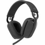 Logitech Zone Vibe Wireless Teams 185g Gris - Auriculares inalámbricos certificados para reuniones profesionales