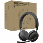 Logitech Zone Wireless 2 Headset Bluetooth 5.2 ANC Híbrida Gris - Concentración total en cada llamada