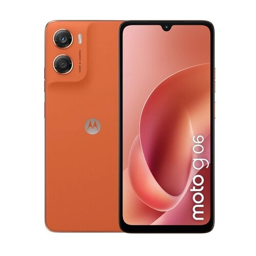 Motorola Moto G06 4GB RAM + 8GB Boost 256GB Naranja - El smartphone grande que cabe en tu presupuesto
