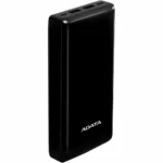 Power Bank ADATA C20 20000mAh Negro - Carga Rápida 3 Dispositivos