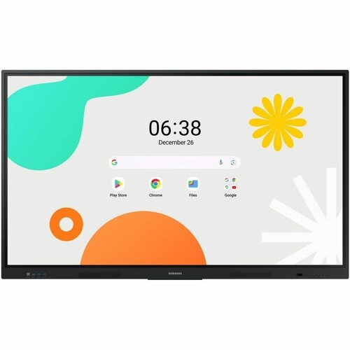Samsung Monitor Interactivo WAF 65 Pulgadas 4K UHD Android 14 Negro - La pizarra digital que transforma cualquier espacio en aula