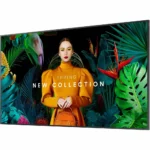 Samsung QB75C Serie QBC - Pantalla Comercial 75" UHD 4K Ultra Delgada para Señalización Digital