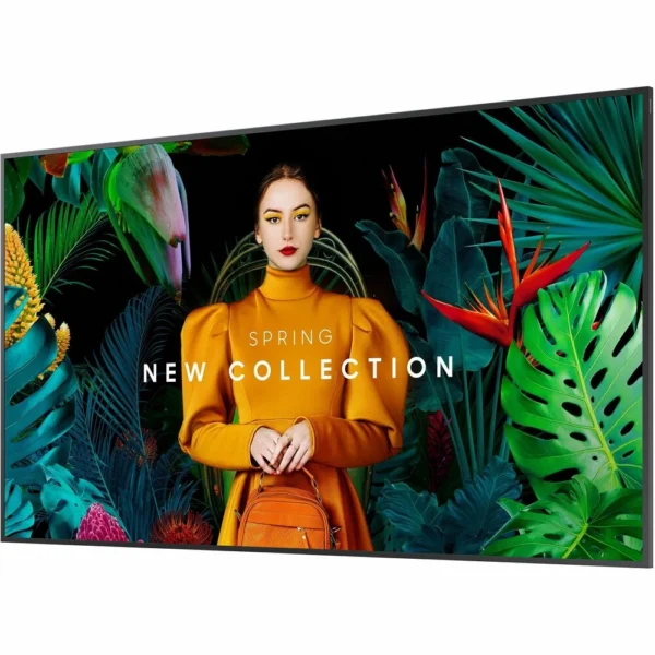 Samsung QB75C Serie QBC - Pantalla Comercial 75" UHD 4K Ultra Delgada para Señalización Digital